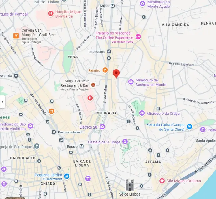 situation géographique du quartier